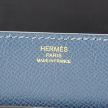 Load image into Gallery viewer, HERMES Sacabar Leather Crossbody Bag Blue
