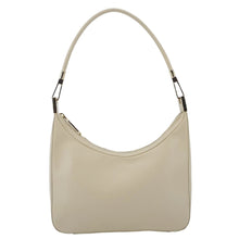 Load image into Gallery viewer, GUCCI Leather Shoulder Bag Cream 001.3812
