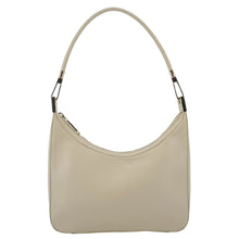 Load image into Gallery viewer, GUCCI Leather Shoulder Bag Cream 001.3812

