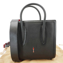 Load image into Gallery viewer, CHRISTIAN LOUBOUTIN Paloma Mini Leather Tote Bag Black
