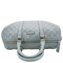 Load image into Gallery viewer, GUCCI Joy Medium Leather Boston Bag Light Blue 265697
