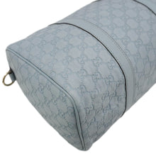 Load image into Gallery viewer, GUCCI Joy Medium Leather Boston Bag Light Blue 265697
