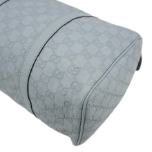 Load image into Gallery viewer, GUCCI Joy Medium Leather Boston Bag Light Blue 265697

