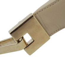 Load image into Gallery viewer, GUCCI Leather Shoulder Bag Cream 001.3812
