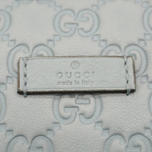 Load image into Gallery viewer, GUCCI Joy Medium Leather Boston Bag Light Blue 265697
