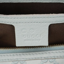 Load image into Gallery viewer, GUCCI Joy Medium Leather Boston Bag Light Blue 265697
