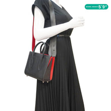 Load image into Gallery viewer, CHRISTIAN LOUBOUTIN Paloma Mini Leather Tote Bag Black
