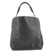 Load image into Gallery viewer, LOUIS VUITTON Babylone Monogram Mahina Leather Shoulder Bag Black
