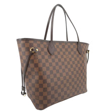 Load image into Gallery viewer, LOUIS VUITTON Neverfull MM Damier Ebene Shoulder Bag Brown
