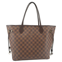 Load image into Gallery viewer, LOUIS VUITTON Neverfull MM Damier Ebene Shoulder Bag Brown
