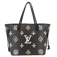 Load image into Gallery viewer, LOUIS VUITTON Neverfull MM Wild At Heart Monogram Empriente Tote Bag Black
