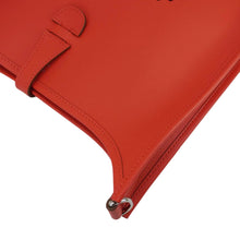 Load image into Gallery viewer, HERMES Evelyne III PM Taurillon Leather Crossbody Bag Orange Poppy
