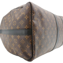 Load image into Gallery viewer, LOUIS VUITTON Keepall Bandouliere 55 Damier Ebene Travel Bag Brown
