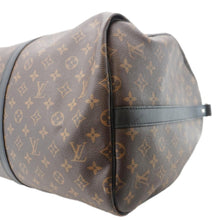 Load image into Gallery viewer, LOUIS VUITTON Keepall Bandouliere 55 Damier Ebene Travel Bag Brown
