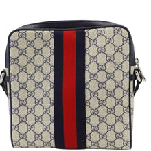 Load image into Gallery viewer, GUCCI Ophodia Small GG Supreme Canvas Messenger Bag Blue 547926
