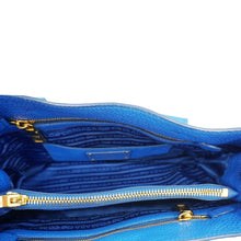 Load image into Gallery viewer, PRADA Vitello Daino Leather Tote Shoulder Bag Blue
