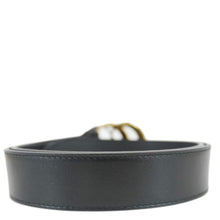 Load image into Gallery viewer, GUCCI GG Buckle Leather Belt Black 414515 Size 75.30
