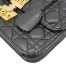 Load image into Gallery viewer, CHRISTIAN DIOR Dioraddict Quilted Lambskin Leather Crossbody Bag Black
