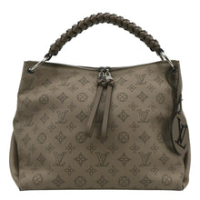 Load image into Gallery viewer, LOUIS VUITTON Beaubourg Mahina MM Leather Hobo Shoulder Bag Galet
