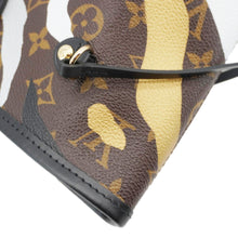 Load image into Gallery viewer, LOUIS VUITTON X LOL Neverfull MM Monogram Canvas Tote Bag Brown
