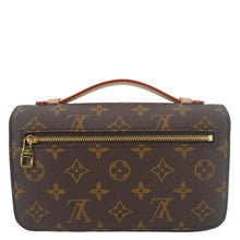 Load image into Gallery viewer, LOUIS VUITTON Metis East West Pochette Monogram Canvas Chain Shoulder Bag Brown
