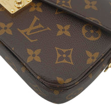 Load image into Gallery viewer, LOUIS VUITTON Metis East West Pochette Monogram Canvas Chain Shoulder Bag Brown
