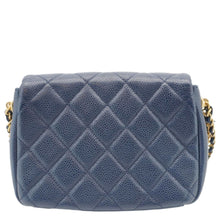 Load image into Gallery viewer, CHANEL Soul Flap Caviar Leather Chain Crossbody Bag Blue
