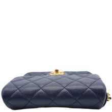 Load image into Gallery viewer, CHANEL Soul Flap Caviar Leather Chain Crossbody Bag Blue
