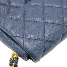 Load image into Gallery viewer, CHANEL Soul Flap Caviar Leather Chain Crossbody Bag Blue
