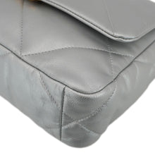 Load image into Gallery viewer, CHANEL 19 Medium Flap Quilted Leather Shoulder Bag Metallic Silver
