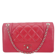 Load image into Gallery viewer, CHANEL Mademoiselle Vintage Flap Sheepskin Leather Crossbody Bag Pink
