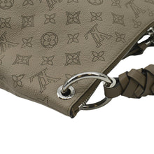 Load image into Gallery viewer, LOUIS VUITTON Beaubourg Mahina MM Leather Hobo Shoulder Bag Galet
