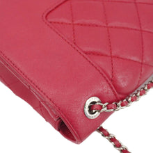 Load image into Gallery viewer, CHANEL Mademoiselle Vintage Flap Sheepskin Leather Crossbody Bag Pink
