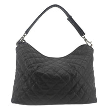 Load image into Gallery viewer, CHANEL French Riviera Quilted Caviar Leather Hobo Bag Black
