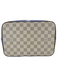 Load image into Gallery viewer, LOUIS VUITTON Neonoe Summer Trunks Damier Azur Crossbody Bag White
