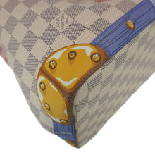 Load image into Gallery viewer, LOUIS VUITTON Neonoe Summer Trunks Damier Azur Crossbody Bag White
