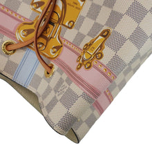 Load image into Gallery viewer, LOUIS VUITTON Neonoe Summer Trunks Damier Azur Crossbody Bag White
