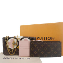Load image into Gallery viewer, LOUIS VUITTON Pochette Felicie Owl Monogram Chain Crossbody Bag Rose Ballerine
