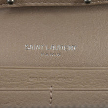 Load image into Gallery viewer, YVES SAINT LAURENT WOC Mixed Matelasse Leather Wallet Dark Beige
