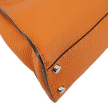 Load image into Gallery viewer, FENDI Peekaboo Iconic Medium Leather Satchel Shoulder Bag Orange
