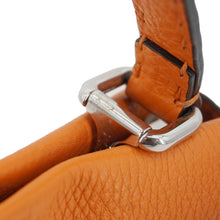 Load image into Gallery viewer, FENDI Peekaboo Iconic Medium Leather Satchel Shoulder Bag Orange
