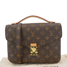 Load image into Gallery viewer, LOUIS VUITTON Metis Pochette Monogram Canvas Crossbody Bag Brown
