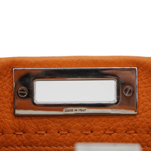 Load image into Gallery viewer, FENDI Peekaboo Iconic Medium Leather Satchel Shoulder Bag Orange
