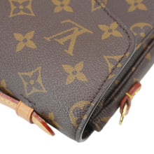 Load image into Gallery viewer, LOUIS VUITTON Metis Pochette Monogram Canvas Crossbody Bag Brown
