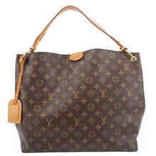 Load image into Gallery viewer, LOUIS VUITTON Graceful MM Monogram Canvas Shoulder Bag Brown
