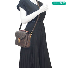 Load image into Gallery viewer, LOUIS VUITTON Metis Pochette Monogram Canvas Crossbody Bag Brown
