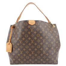 Load image into Gallery viewer, LOUIS VUITTON Graceful MM Monogram Canvas Shoulder Bag Brown
