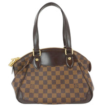 Load image into Gallery viewer, LOUIS VUITTON Verona PM Damier Ebene Satchel Bag Brown
