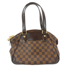 Load image into Gallery viewer, LOUIS VUITTON Verona PM Damier Ebene Satchel Bag Brown
