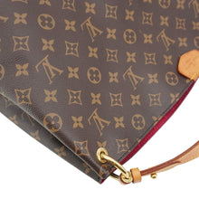 Load image into Gallery viewer, LOUIS VUITTON Graceful MM Monogram Canvas Shoulder Bag Brown
